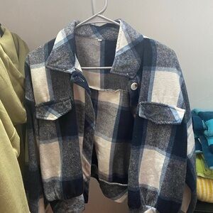 Cropped flannel